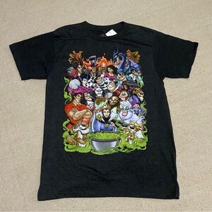 Disney Villains Graphic Tee - Black